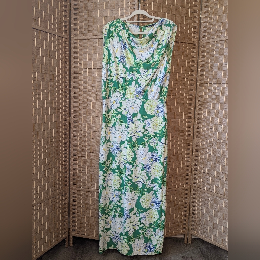 Zara floral jumpsuit